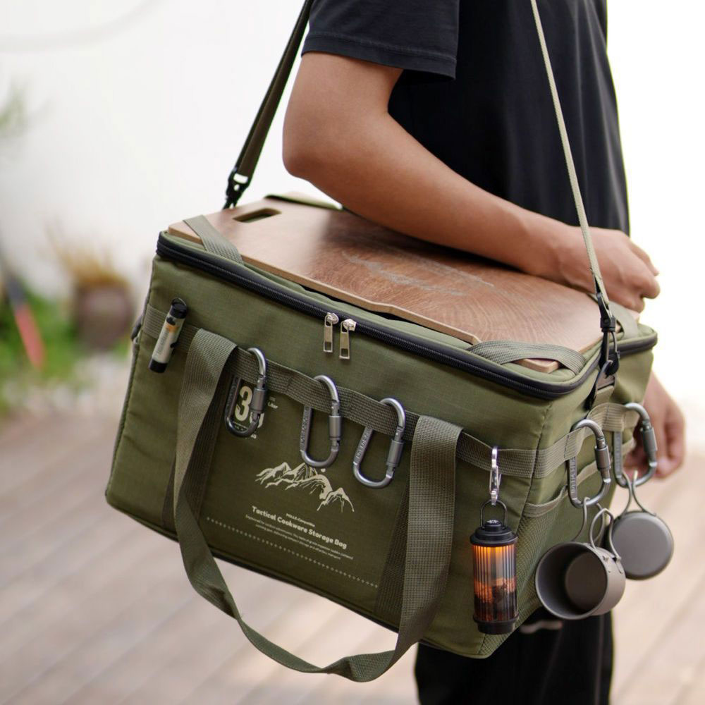 Camping Outdoor Cooking Equipment - 36L タクティクス ピクニックバッグ 防水 トラベルオーガナイザー サーマルパック