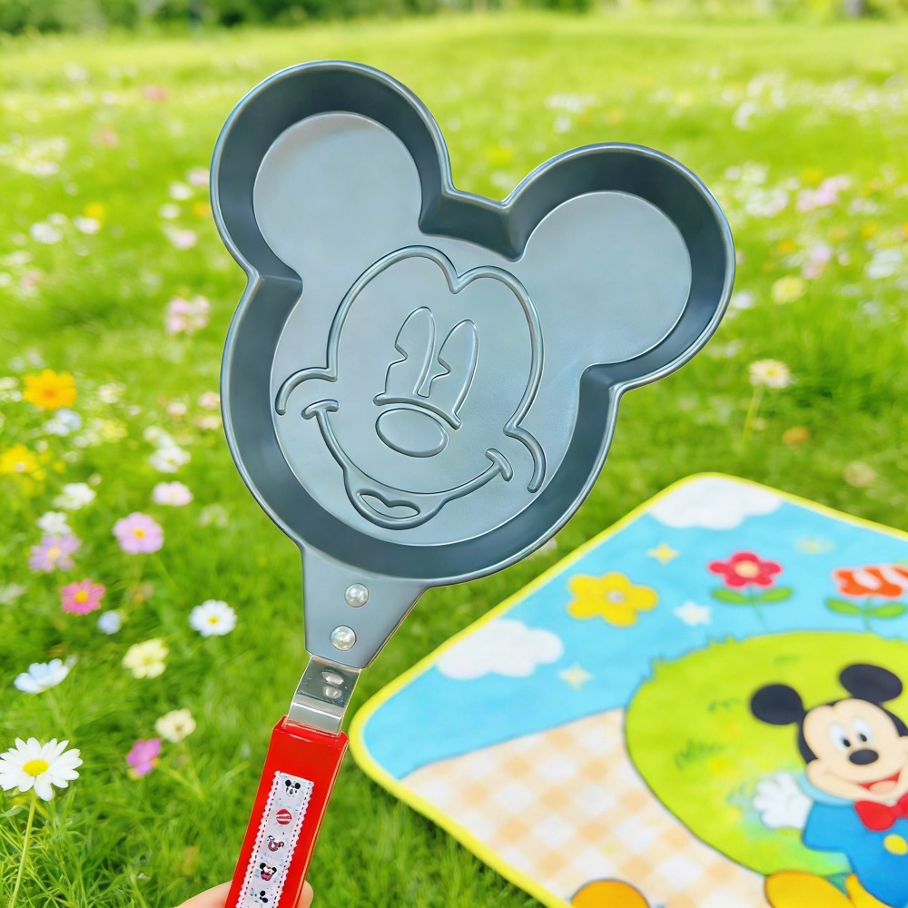 Camping Cooking Kids - ディズニーアニメステッチミッキーマウスフライパンノンスティック子供用卵オムレツ朝食調理家庭用キッチン製品キャンプ調理器具