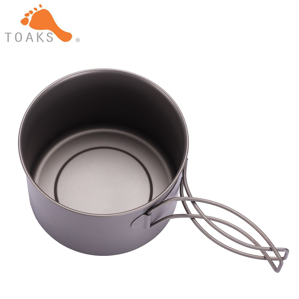 Toaks BWL-550折りたたみハンドル付きキャンプチタ - Camping Cooking Set Lightweight のレビューと価格