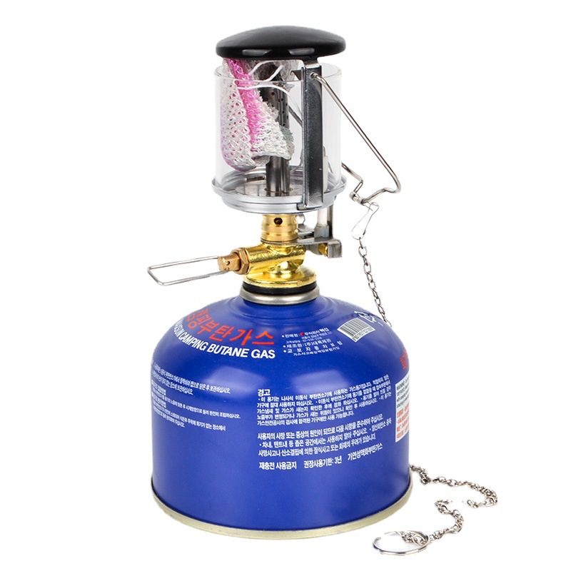 キャンプ用ミニガスランタンテント夜間照明暖房ランプ - Cooking On Camping Stove のレビューと価格