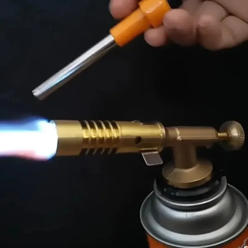 1/2 個屋外拡張火炎放射器電子点火器照明ツールポータブル釣 - Camping Cooking Flame のレビューと価格