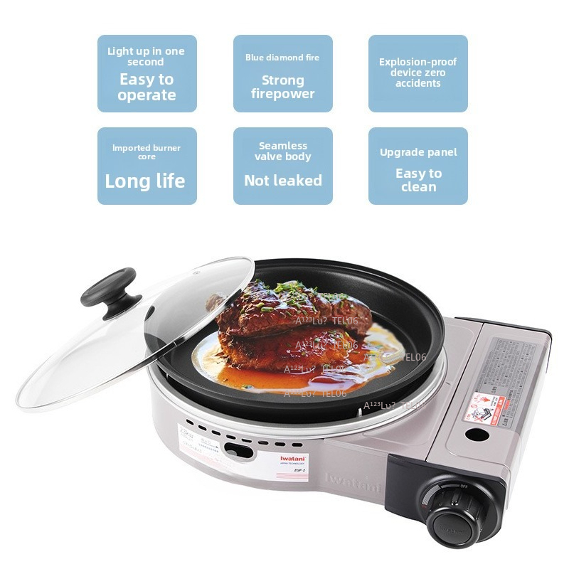 ポータブル防風ガスストーブ ブタンバーナー ZGP-2 アウ - Camping Cooking Burner のレビューと価格