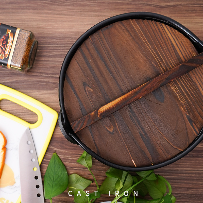 鋳鉄製ダッチオーブンキャンプ用鍋、ポータブル屋外吊り下げ式調 - Camp Dutch Oven Cast のレビューと価格