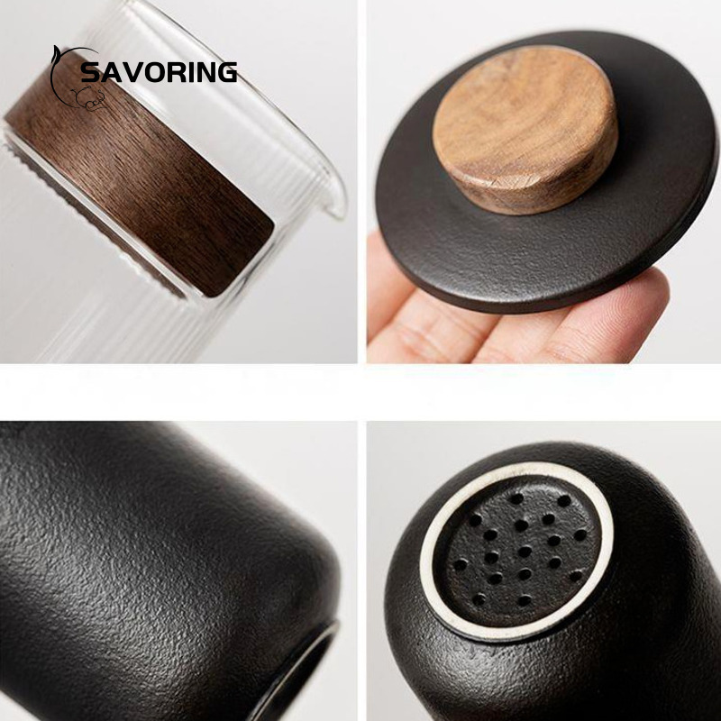 シンプルな中国製陶磁器茶器セット、ポット1個、カップ3個、バ - Camping Cooking Gear のレビューと価格