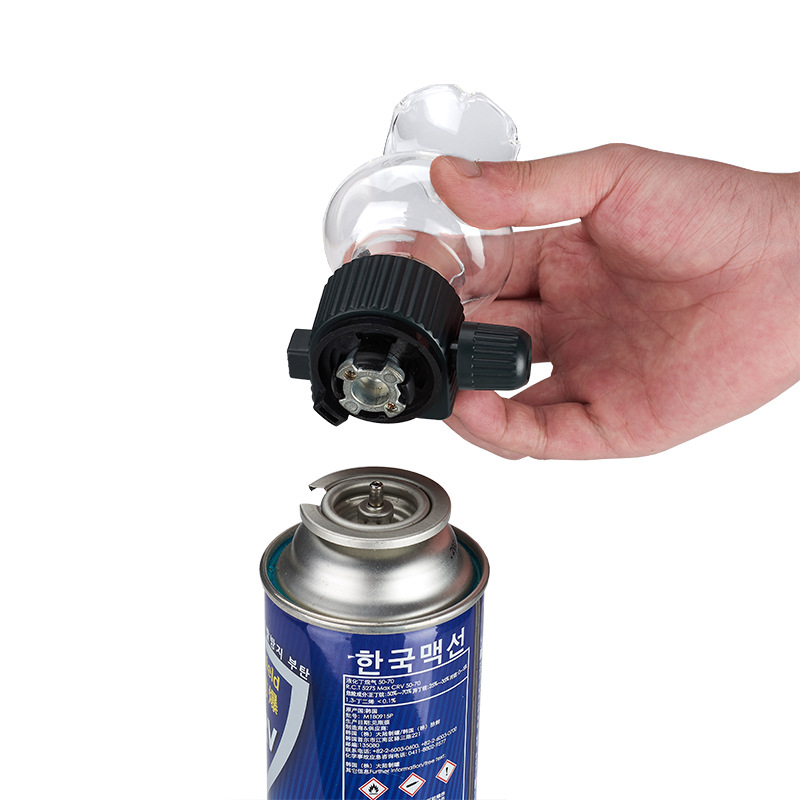 カードストーブ ガスシリンダー ヘッドライト クリエイティブ - Cooking On Camping Stove のレビューと価格