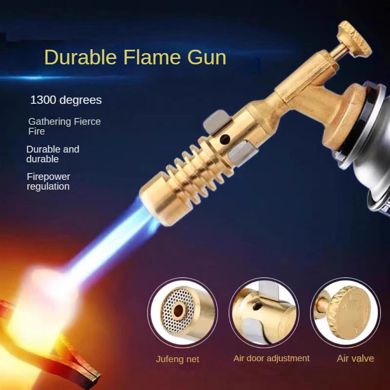 多機能溶接バーナー溶接ガスバーナー火炎ガストーチ火炎銃ブロー - Camping Cooking Flame のレビューと価格