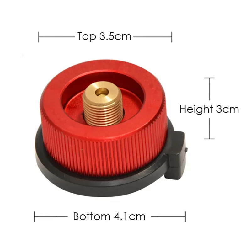 1Pc ガスストーブコンバーターバーナーリンクヘッドアルミタ - Camping Cooking Gas Canister のレビューと価格