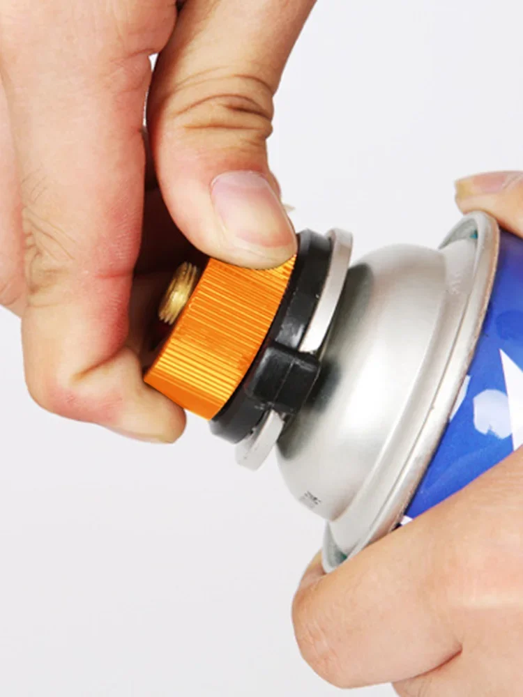 1Pc ガスストーブコンバーターバーナーリンクヘッドアルミタ - Camping Cooking Gas Canister のレビューと価格