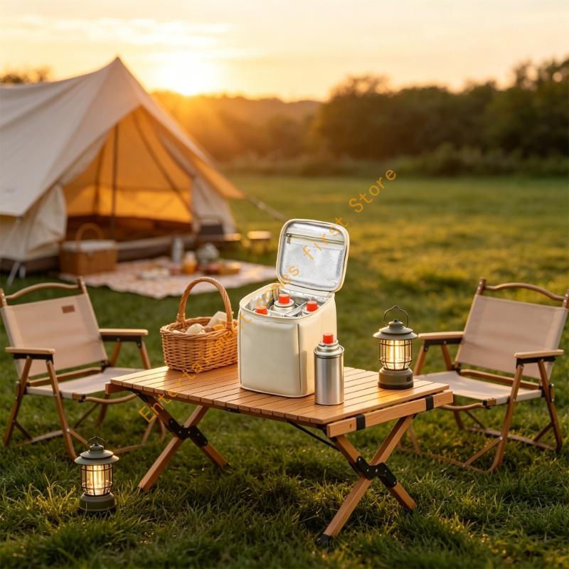 キャンプギア用 キャリーハンドル付きガスボンベ収納ケース 5 - Camping Cooking Gas Canister のレビューと価格
