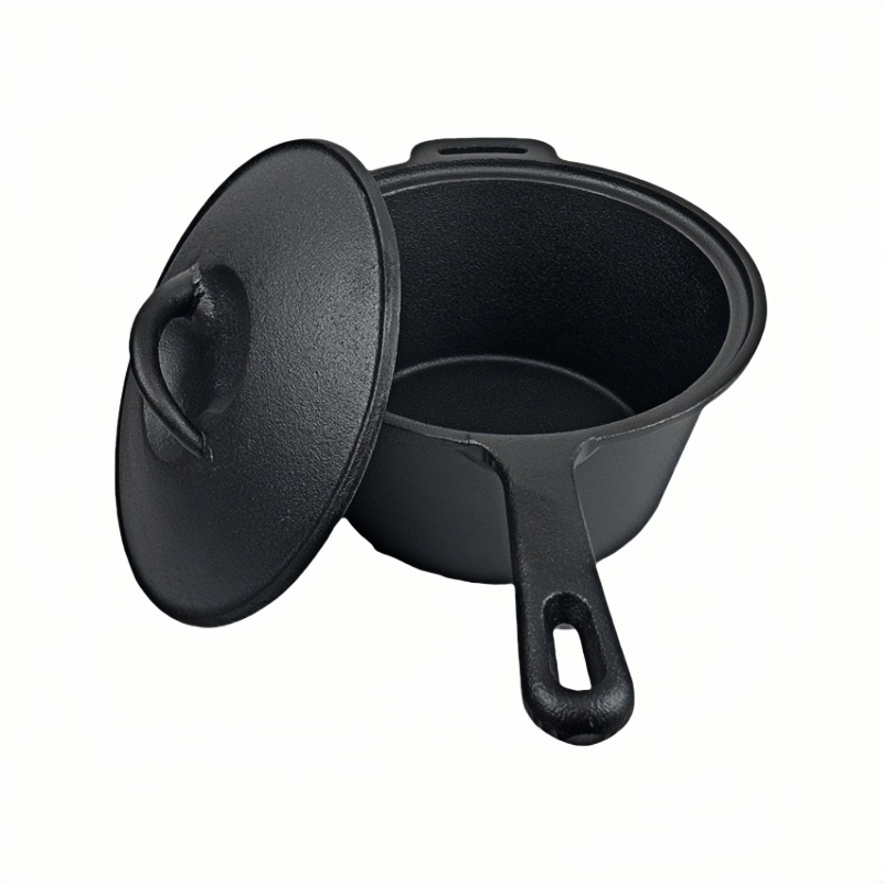鋳鉄製ストックポット ダッチオーブン 鋳鉄製ソースパン 蓋付 - Camp Dutch Oven Cast のレビューと価格