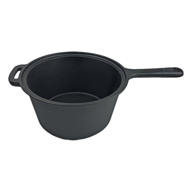 鋳鉄製ストックポット ダッチオーブン 鋳鉄製ソースパン 蓋付 - Camp Dutch Oven Cast のレビューと価格
