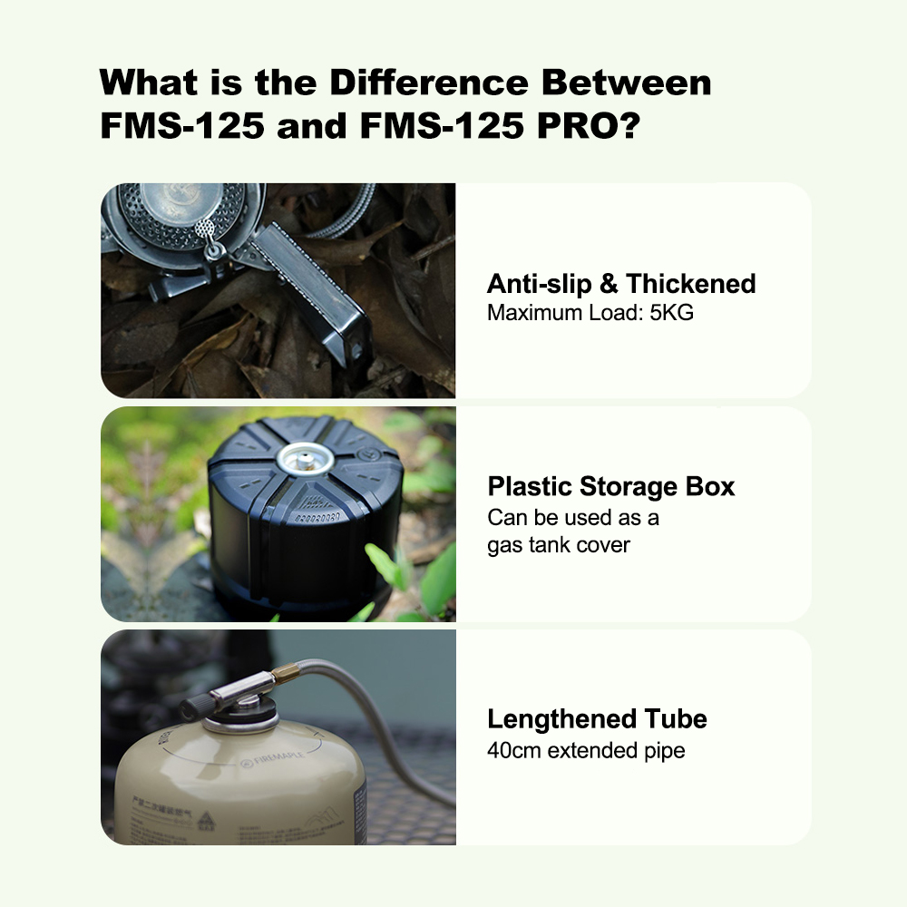 ファイヤーマプル防風スプリットガスバーナー、軽量機器、点火装 - Cooking On Camping Stove のレビューと価格