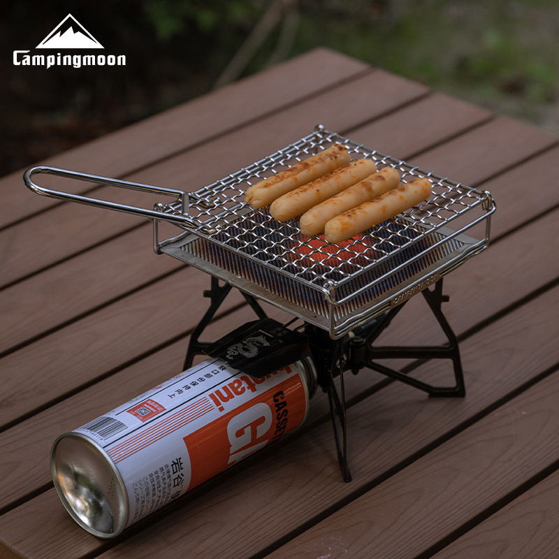 CAMPINGMOON アウトドアキャンプ 304 ステンレ - Cooking On Camping Stove のレビューと価格