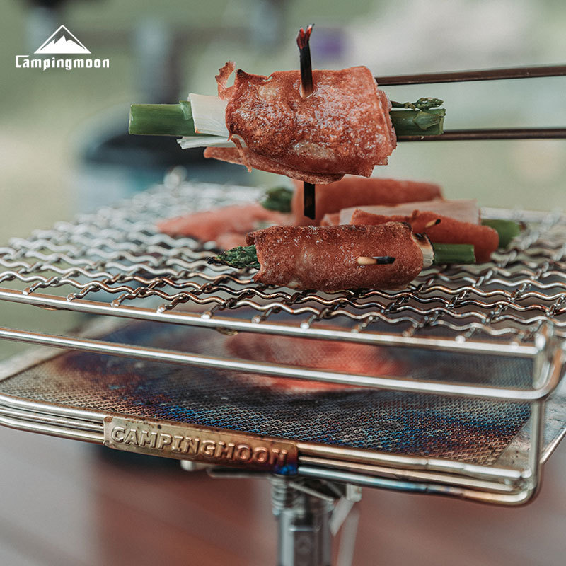 CAMPINGMOON アウトドアキャンプ 304 ステンレ - Cooking On Camping Stove のレビューと価格