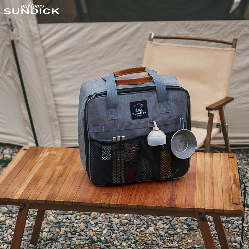 アウトドアキャンプピクニックバッグ収納袋衝突防止ポータブル食 - Cooking On Camping Stove のレビューと価格