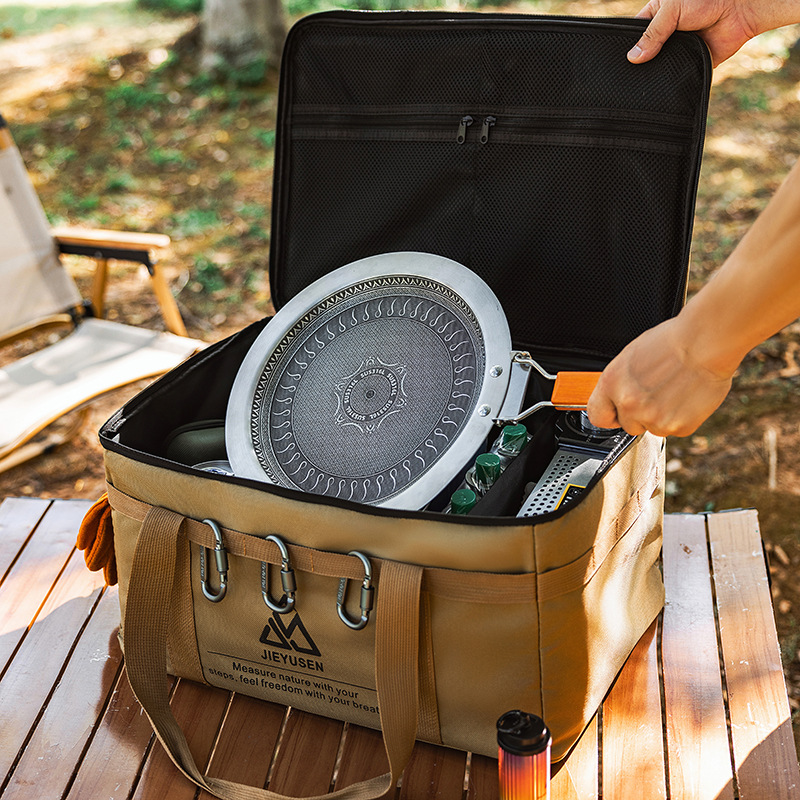 30/42L 折りたたみ式ポータブル屋外ピクニック食器収納ボ - Camping Outdoor Cooking Equipment のレビューと価格