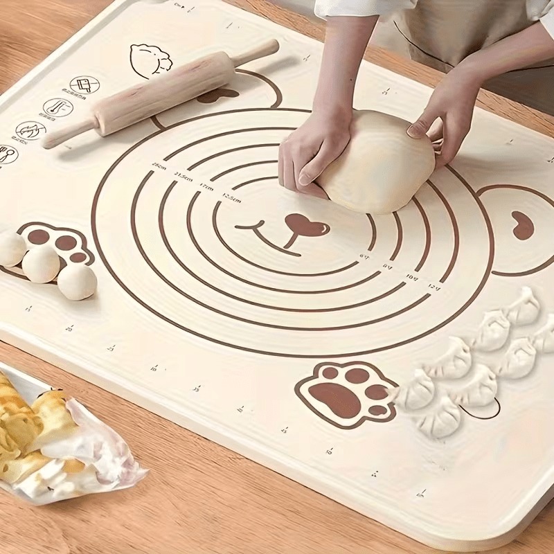 大型のノンスティックベーキングマット |   滑り止め加工の - Camping Cooking Mat のレビューと価格