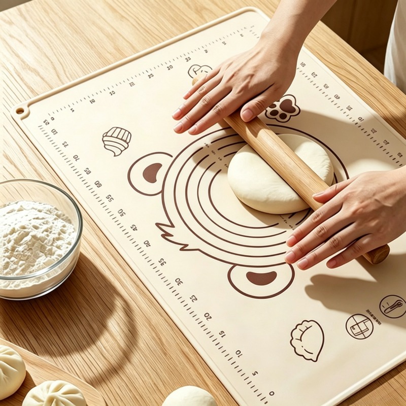 大型のノンスティックベーキングマット |   滑り止め加工の - Camping Cooking Mat のレビューと価格