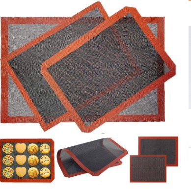 穴あきシリコンベーキングマットノンスティックオーブンシートラ - Camping Cooking Mat のレビューと価格