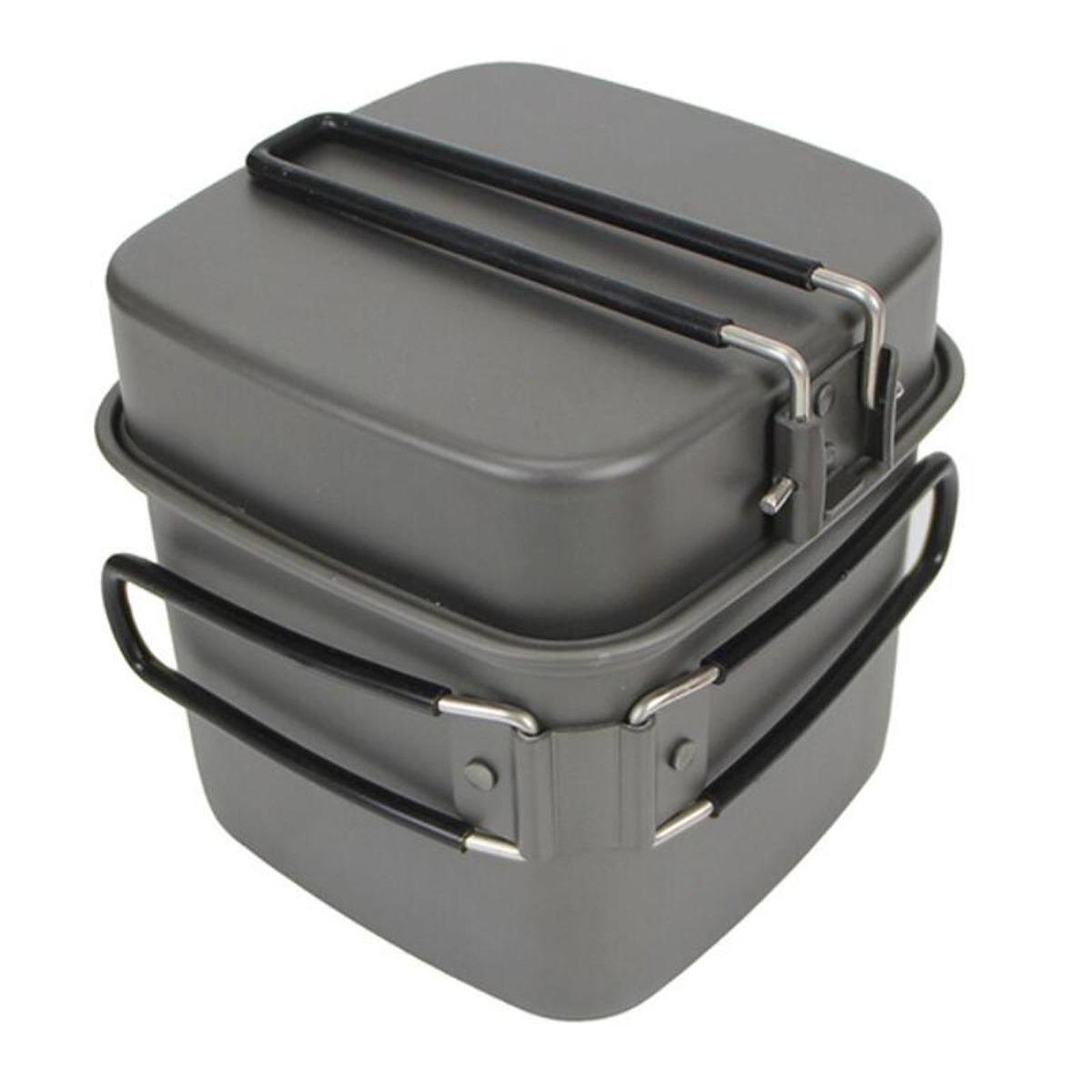 キャンプ用調理器具セット フライパン 旅行用 軽量 キャンプ - Camping Cooking Set Lightweight のレビューと価格