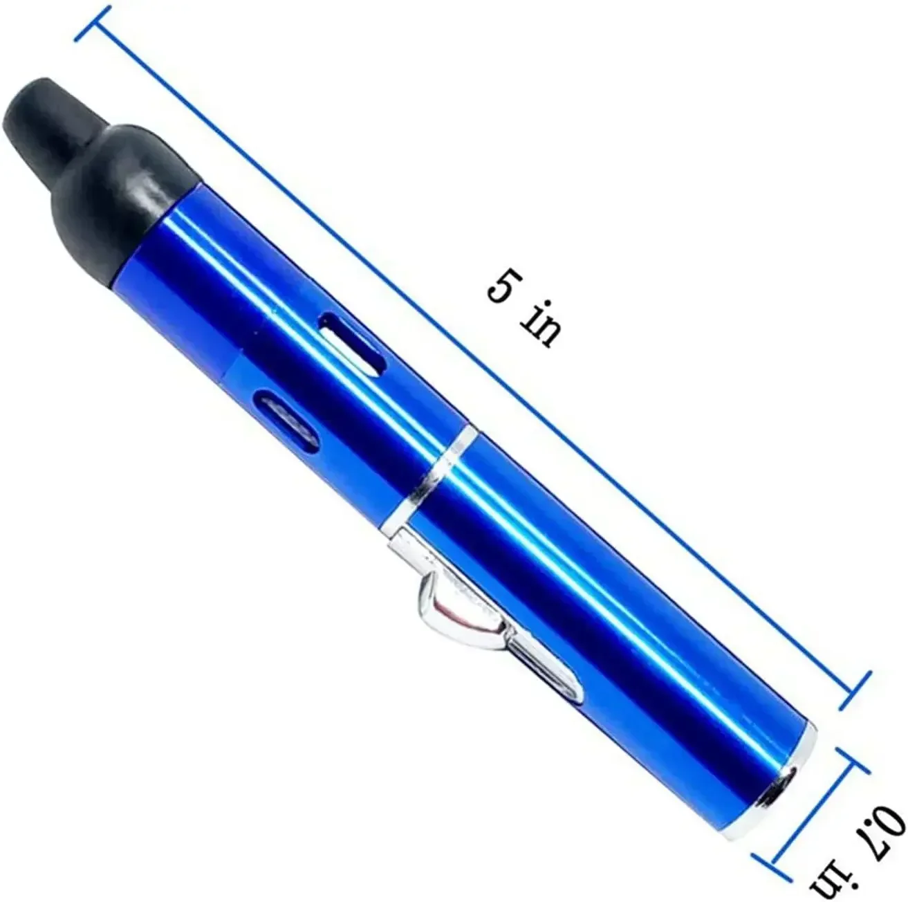 防風多機能インフレータブルライター金属ポータブル青い炎屋外キ - Camping Cooking Flame のレビューと価格