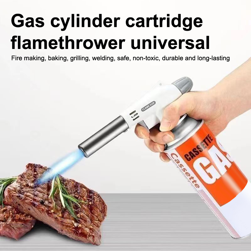 携帯用ブタンガストーチライター 高温炎ツール キャンプ バー - Camping Cooking Flame のレビューと価格