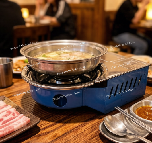 ポータブルガスコンロ（韓国焼肉用、業務用ブタンバーナー、屋外 - Camping Cooking Gas Canister のレビューと価格