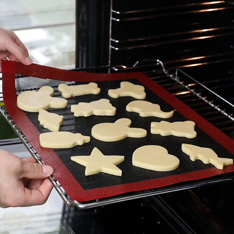 1PC 再利用可能なシリコーンベーキングマットノンスティック - Camping Cooking Mat のレビューと価格