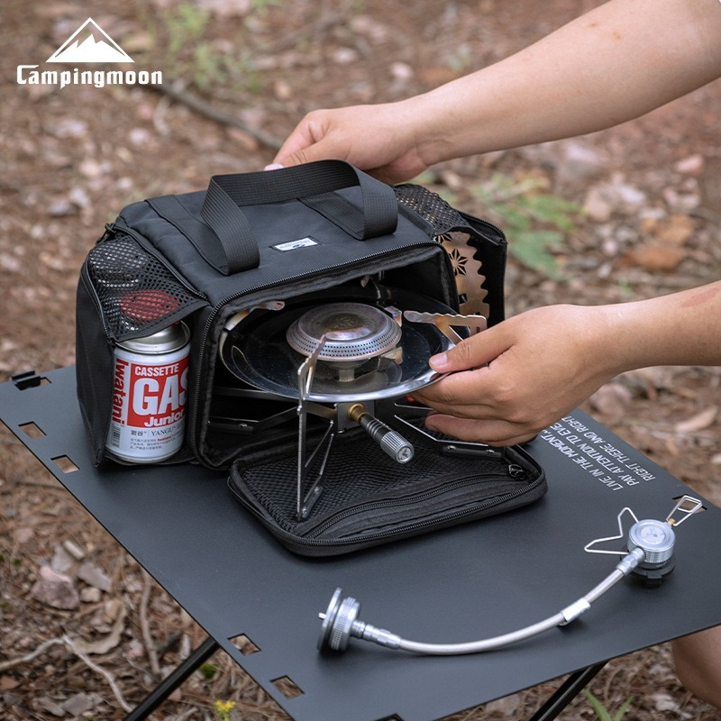 CAMPINGMOON BKXD-5F-B 小型カードストー - Cooking On Camping Stove のレビューと価格