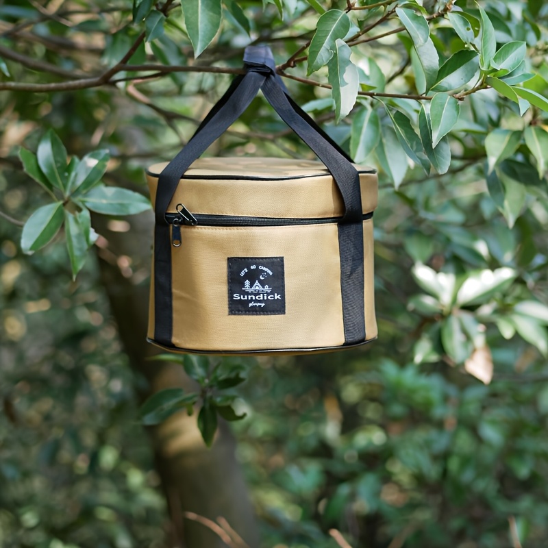 キャンプ調理器具バレル収納バケツジッパーサイドポケットデザイ - Camping Outdoor Cooking Equipment のレビューと価格