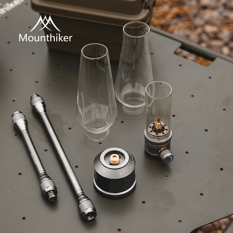 キャンプ用ガスランプ ポータブル 小型 吊り下げ式 ガラスガ - Cooking On Camping Stove のレビューと価格
