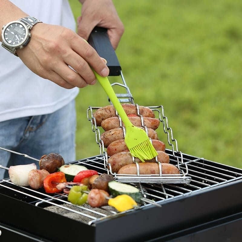 ポータブルキャンプBBQグリル コンパクト軽量 アウトドア旅 - Camping Outdoor Cooking Equipment のレビューと価格