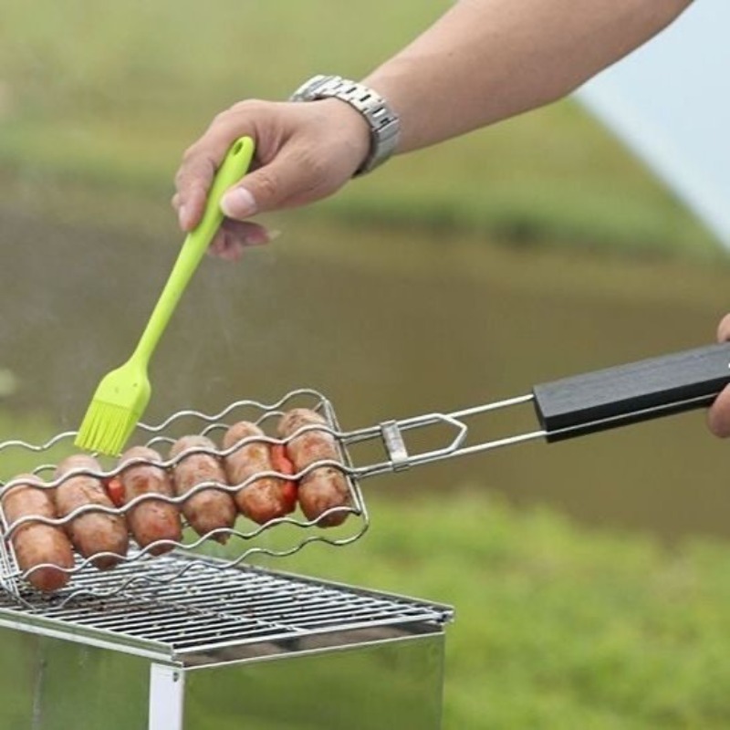 ポータブルキャンプBBQグリル コンパクト軽量 アウトドア旅 - Camping Outdoor Cooking Equipment のレビューと価格