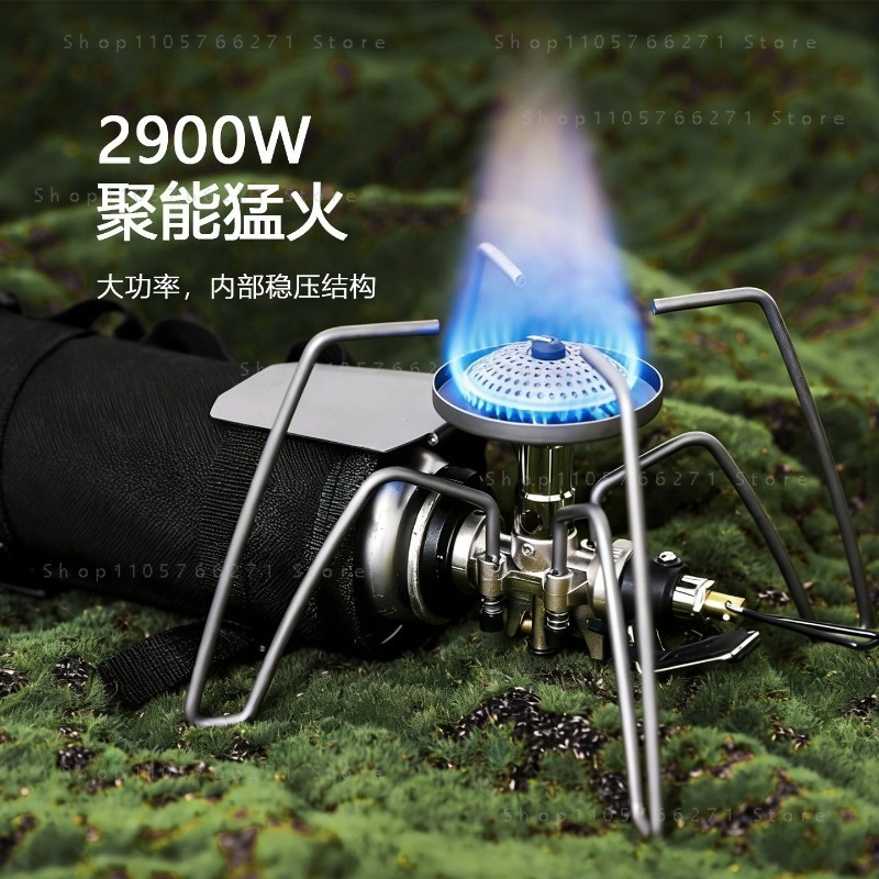 マイクロレギュレーター付きスパイダーストーブ、純チタン製ポー - Camping With Cooking のレビューと価格