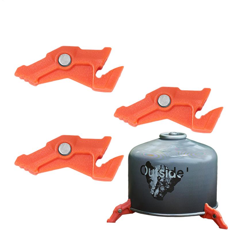 1pc キャンプガスキャニスタースタンドストーブ三脚タンクブ - Camping Cooking Gas Canister のレビューと価格