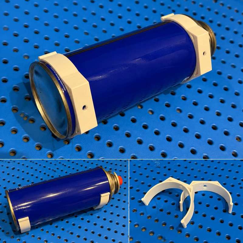 220g ガス缶マウントブラケット キャンプ用ガスボトルホル - Camping Cooking Gas Canister のレビューと価格