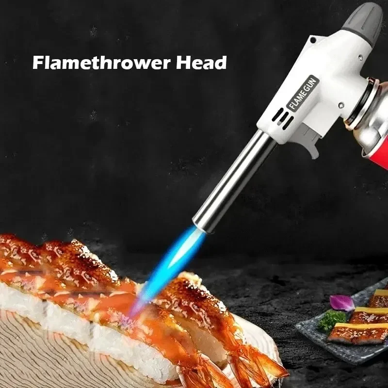 ポータブル火炎銃多機能バーベキュートーチバーナーキャンプバー - Camping Cooking Flame のレビューと価格