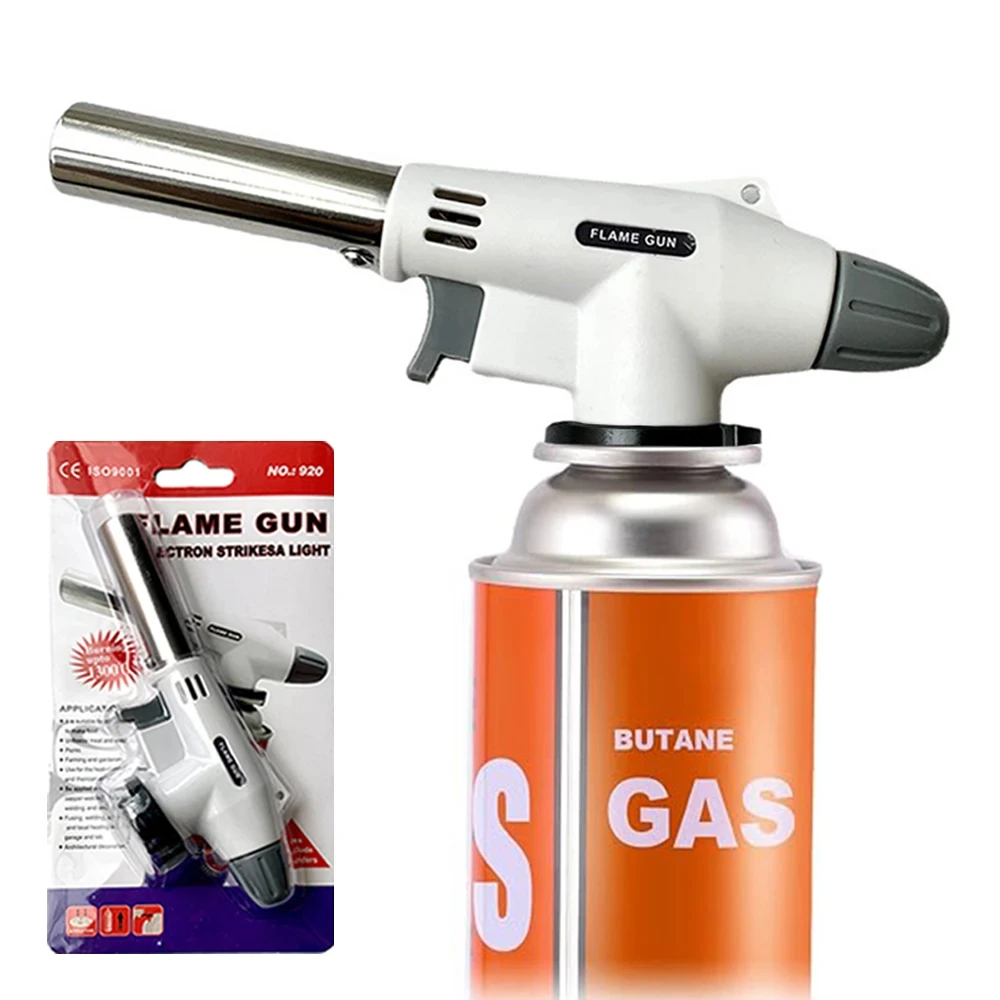 ポータブル火炎銃多機能バーベキュートーチバーナーキャンプバー - Camping Cooking Flame のレビューと価格