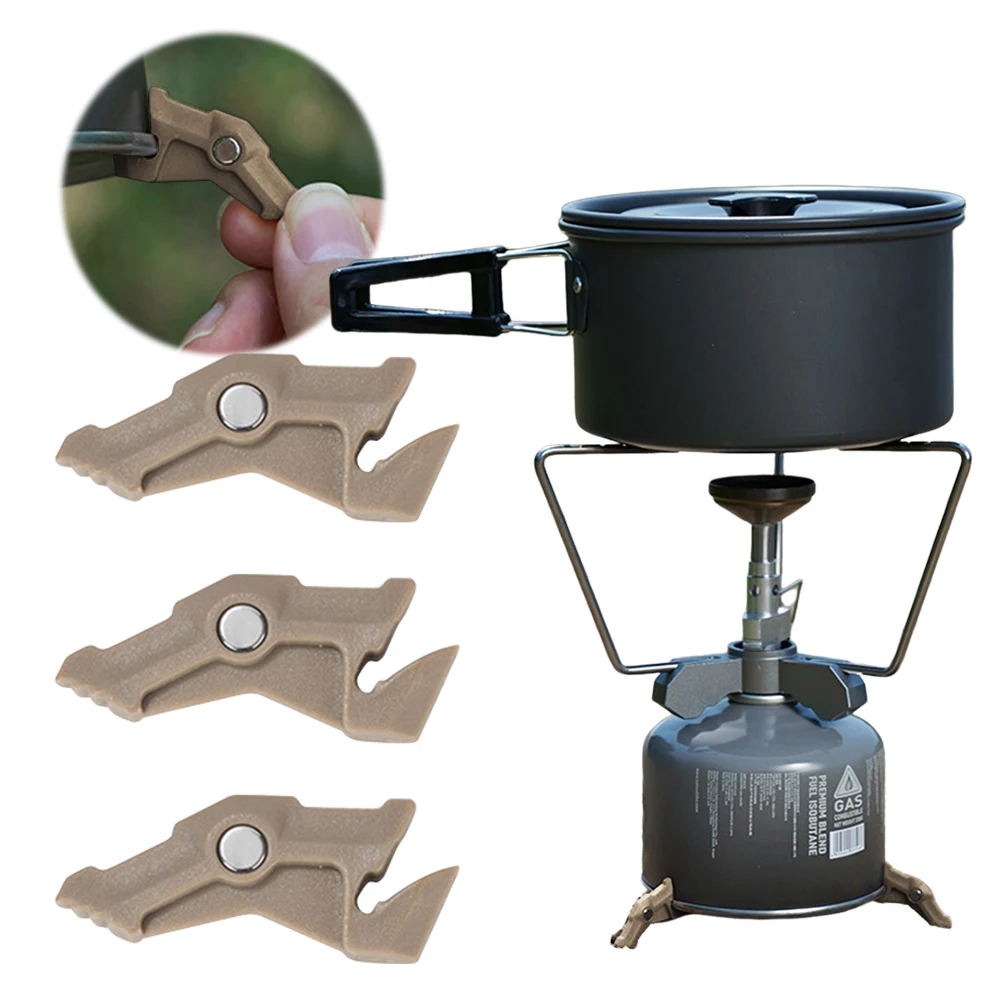 多機能ガスタンクブラケット、磁気三脚、キャンプストーブスタン - Camping Cooking Gas Canister のレビューと価格
