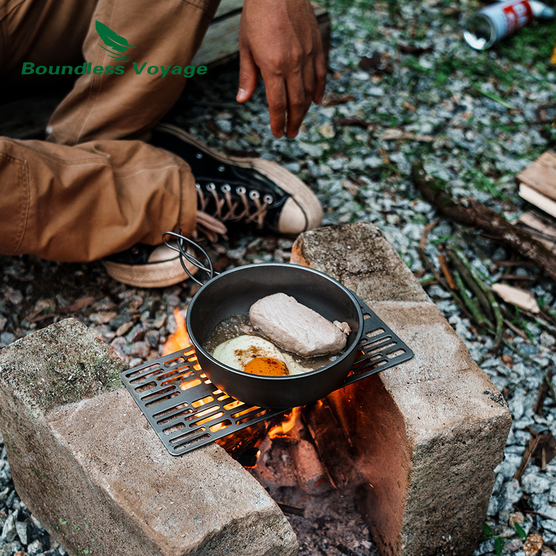 チタン製チャコールバーベキュープレート,頑丈,台所用品,バー - Camping Outdoor Cooking Equipment のレビューと価格