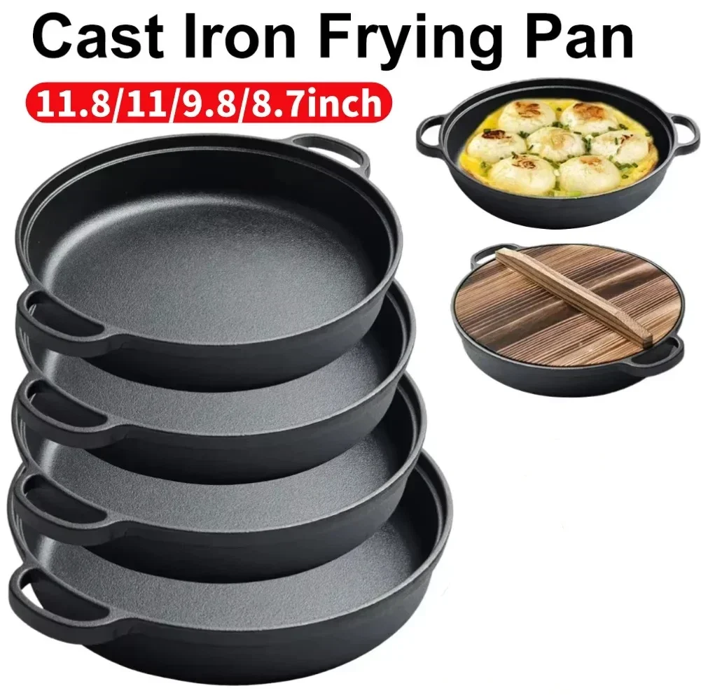 鋳鉄製ダッチオーブン、スキレット蓋付き、両手ハンドル付きダッ - Camp Dutch Oven Cast のレビューと価格