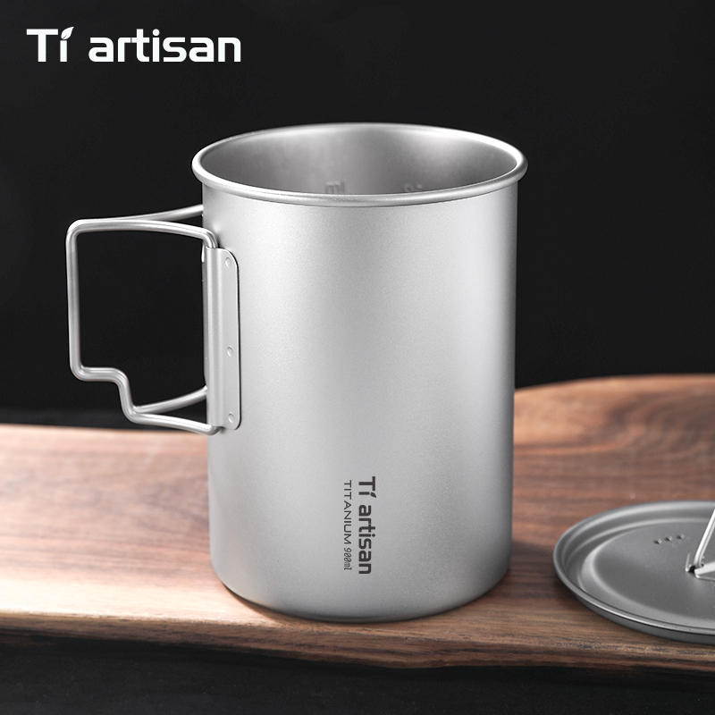 Tiartisan 750ml/900ml チタン製折りたた - Camping Cooking Set Lightweight のレビューと価格