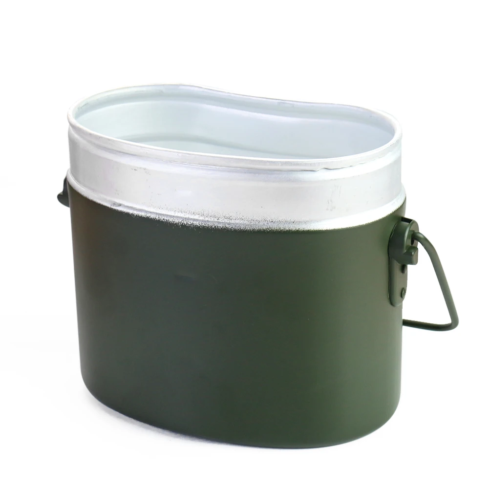 ポータブル合金ポットとボウルランチボックスセット軽量耐久性の - Camping Cooking Set Lightweight のレビューと価格