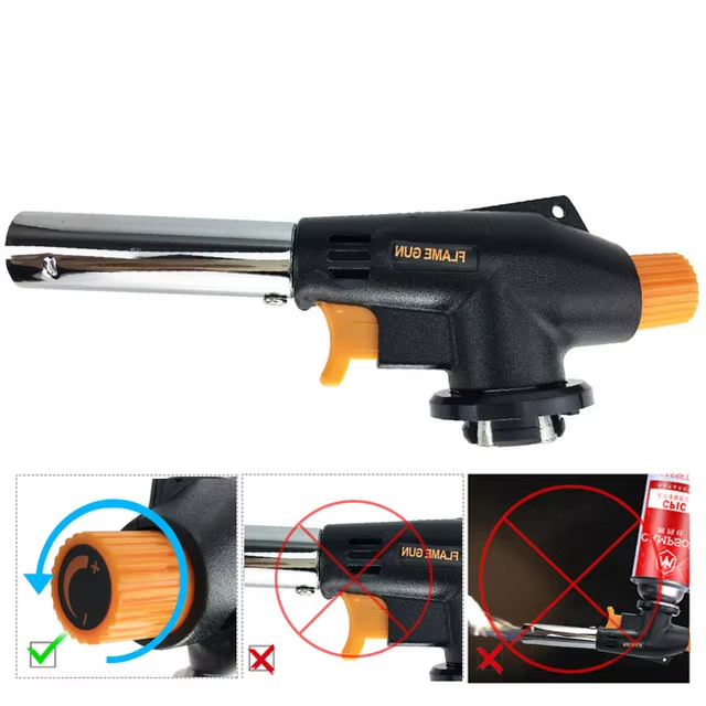 屋外キャンプ用溶接ガスバーナー、炎のトーチ、BBQ調理用点火 - Camping Cooking Flame のレビューと価格